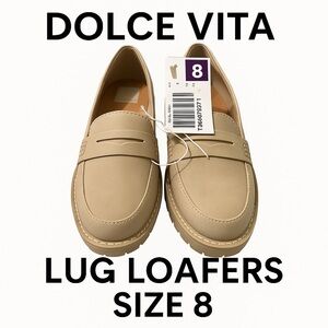 Dolce Vita Lug Loafers – Size 8